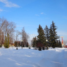 Зима в парке